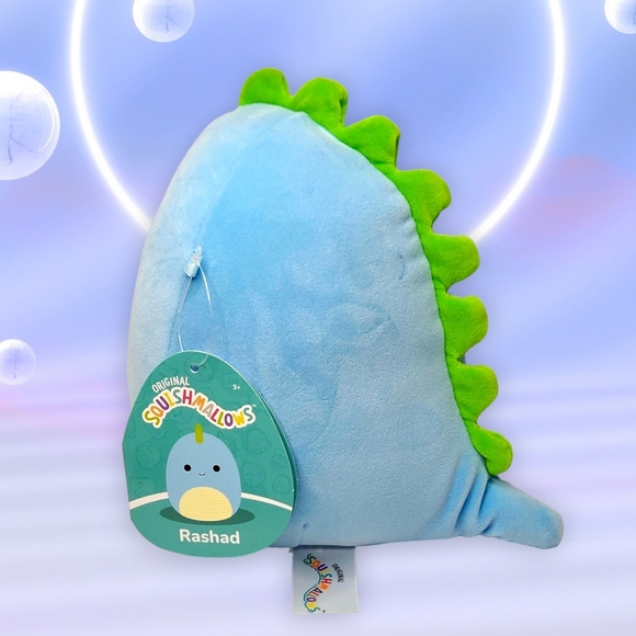 🆕️ RASHAD 7" Blue Dinosaur Squishmallows - Picture 4 of 7